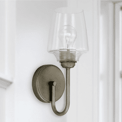 Capital Lighting Miller 1-Light Sconce - 642211GR-512