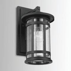 Capital Lighting Mission Hills 1-Light Outdoor Wall-Lantern - 935511BK