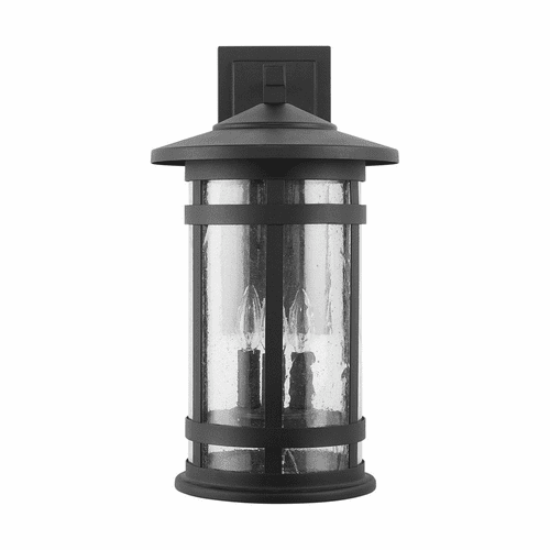 Capital Lighting Mission Hills 3-Light Outdoor Wall-Lantern - 935531BK