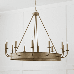Capital Lighting Nole 12-Light Chandelier - 449201ML
