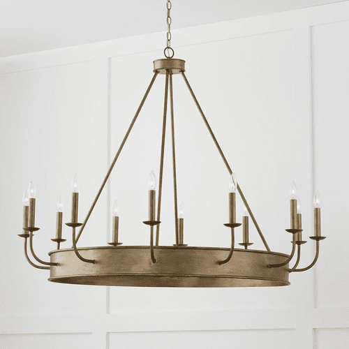 Capital Lighting Nole 12-Light Chandelier - 449201ML