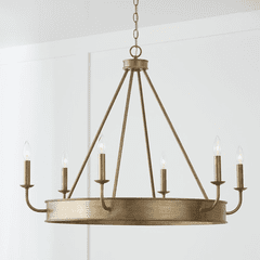 Capital Lighting Nole 6-Light Chandelier - 449261ML