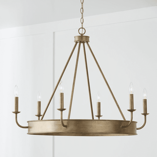Capital Lighting Nole 6-Light Chandelier - 449261ML