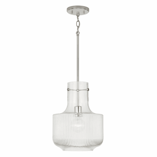 Capital Lighting Nyla 1-Light Pendant - 345111PN