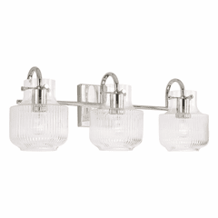 Capital Lighting Nyla 3-Light Vanity - 145131PN