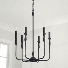 Capital Lighting Paloma 6-Light Chandelier - 450361XK