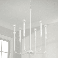 Capital Lighting Paloma 6-Light Chandelier - 450361XW