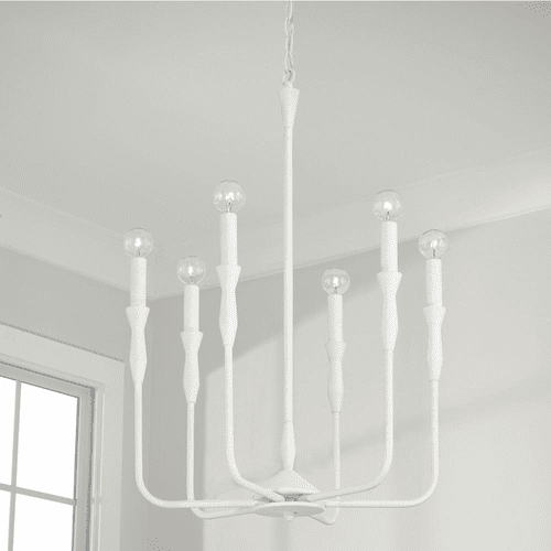Capital Lighting Paloma 6-Light Chandelier - 450361XW