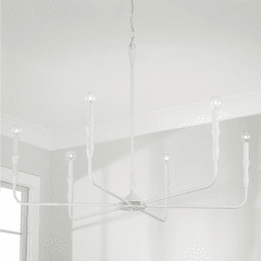 Capital Lighting Paloma 6-Light Chandelier - 450362XW