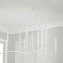 Capital Lighting Paloma 8-Light Chandelier - 450381XW