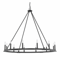Capital Lighting Pearson 12-Light Chandelier - 4912BI-000