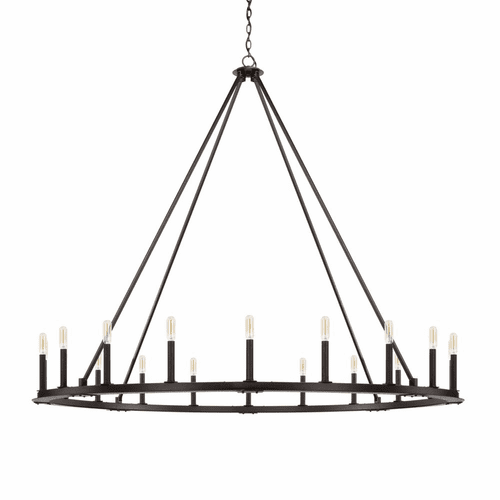Capital Lighting Pearson 20-Light Chandelier - 4913BI