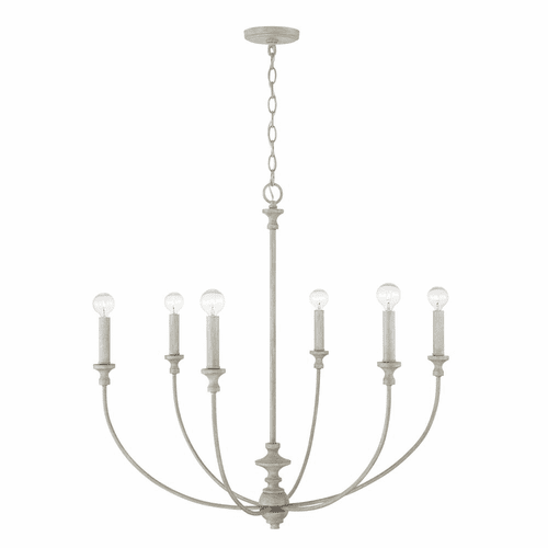 Capital Lighting Penelope 6-Light Chandelier - 443061PY