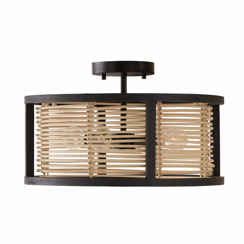 Capital Lighting Rico 4-Light Semi-Flush - 244041FK