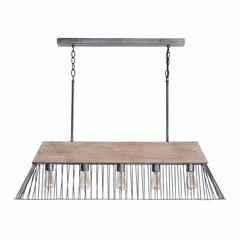 Capital Lighting Russell 5-Light Island - 835051UW