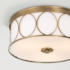 Capital Lighting Rylann 3-Light Flush Mount - 225131AD-683