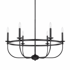 Capital Lighting Rylann 6-Light Chandelier - 425161MB Capital Lighting Rylann 6-Light Chandelier - 425161MB
