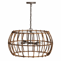 Capital Lighting Sanibel 4-Light Pendant - 335742BY Capital Lighting Sanibel 4-Light Pendant - 335742BY
