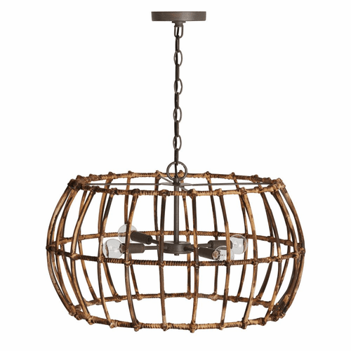 Capital Lighting Sanibel 4-Light Pendant - 335742BY