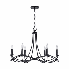 Capital Lighting Sonnet 6-Light Chandelier - 431661MB