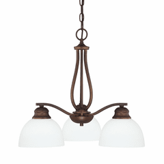 Capital Lighting Stanton 3-Light Chandelier - 4034BB-212