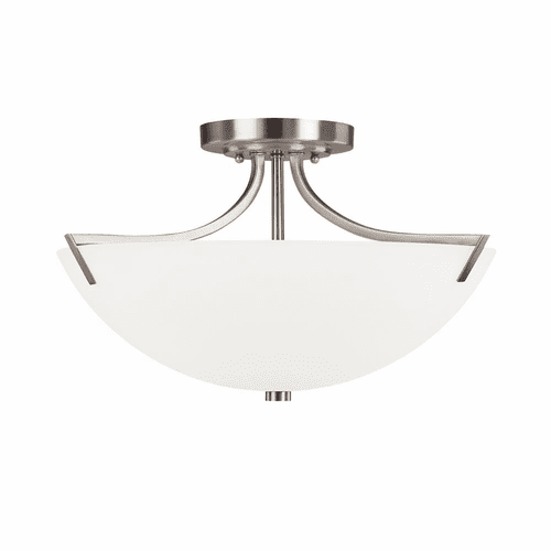 Capital Lighting Stanton 3-Light Semi-Flush - 4037BN