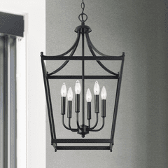 Capital Lighting Stanton 6-Light Foyer - 9552MB Capital Lighting Stanton 6-Light Foyer - 9552MB
