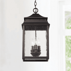 Capital Lighting Sutter Creek 3-Light Outdoor Hanging-Lantern - 936933OZ