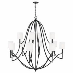 Capital Lighting Sylvia 12-Light Chandelier - 442301MB-701