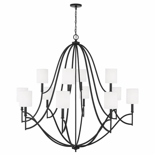 Capital Lighting Sylvia 12-Light Chandelier - 442301MB-701