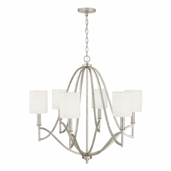 Capital Lighting Sylvia 6-Light Chandelier - 442361AS-701