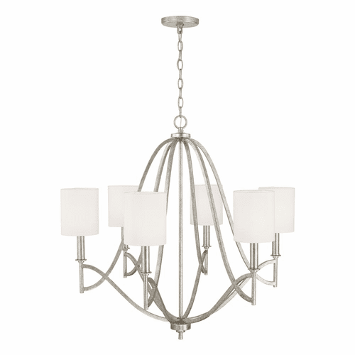 Capital Lighting Sylvia 6-Light Chandelier - 442361AS-701
