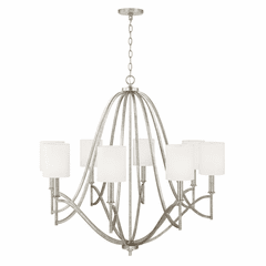 Capital Lighting Sylvia 8-Light Chandelier - 442381AS-701