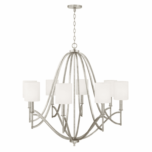 Capital Lighting Sylvia 8-Light Chandelier - 442381AS-701