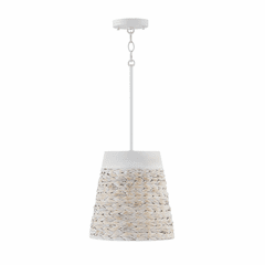 Capital Lighting Tallulah 1-Light Pendant - 343911HW