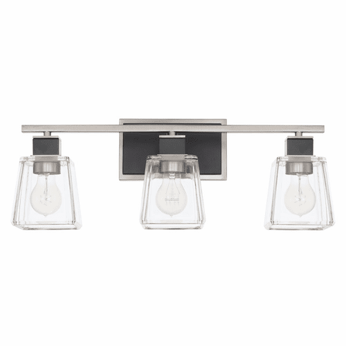 Capital Lighting Tux 3-Light Vanity - 125231BT-445