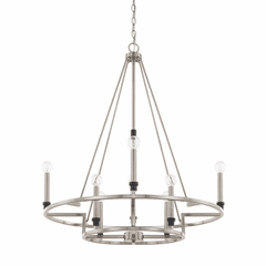 Capital Lighting Tux 8-Light Chandelier - 425281BT