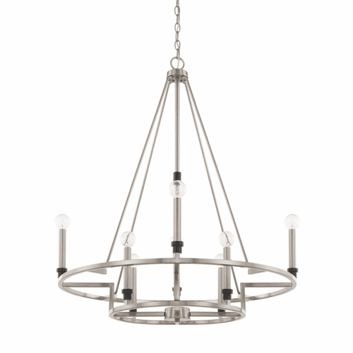 Capital Lighting Tux 8-Light Chandelier - 425281BT