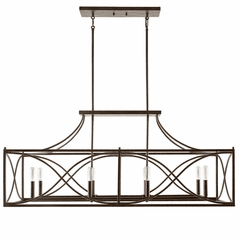 Capital Lighting Tybee 8-Light Island - 829181NG Capital Lighting Tybee 8-Light Island - 829181NG