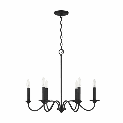 Capital Lighting Vincent 6-Light Chandelier - 437261BI