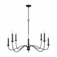 Capital Lighting Vincent 8-Light Chandelier - 437281BI