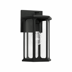 Capital Lighting Walton 1-Light Outdoor Wall-Lantern - 946611BK Capital Lighting Walton 1-Light Outdoor Wall-Lantern - 946611BK