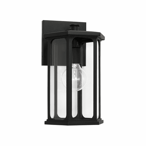 Capital Lighting Walton 1-Light Outdoor Wall-Lantern - 946611BK