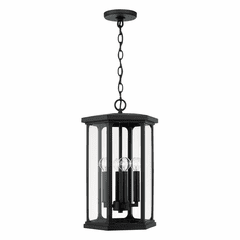 Capital Lighting Walton 4-Light Outdoor Hanging-Lantern - 946642BK