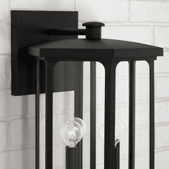 Capital Lighting Walton 4-Light Outdoor Wall-Lantern - 946641BK Capital Lighting Walton 4-Light Outdoor Wall-Lantern - 946641BK