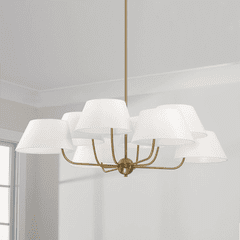 Capital Lighting Welsley 8-Light Chandelier - 450481AD