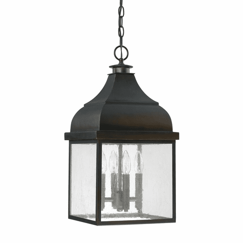 Capital Lighting Westridge 4-Light Outdoor Hanging-Lantern - 9646OB