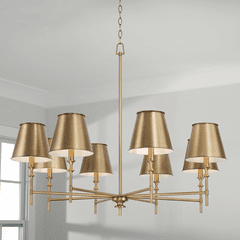 Capital Lighting Whitney 8-Light Chandelier - 449781AD-707