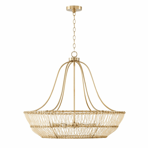 Capital Lighting Wren 6-Light Chandelier - 444161MA