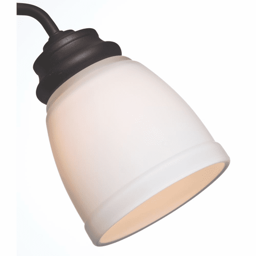 Casablanca Cased White Side Glass - 99042